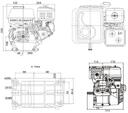 Mootor G200F-R-S 19,05mm käsistarter Loncin