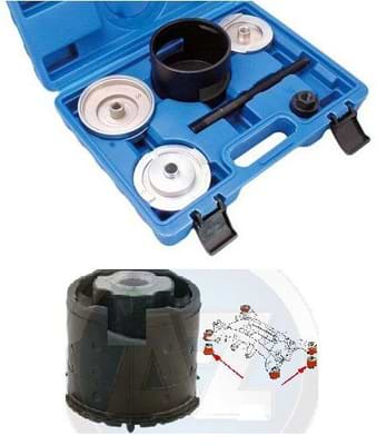 Pukside vahetus kmp.BMW E53 X5