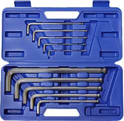 Kuuskantvõtmete komplekt 3- 17mm. StahlKaiser