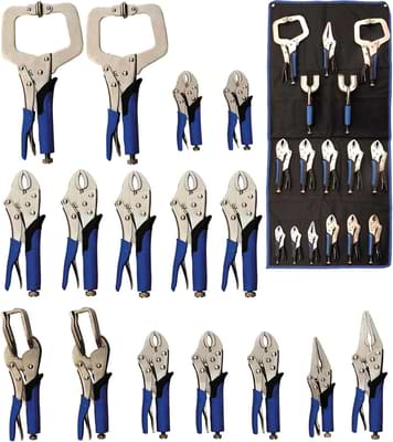 Fiksaatortangide komplekt 16 osa. StahlKaiser