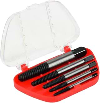 5 osaline murdunud poldi väljakeerajate komplekt