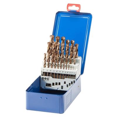 Metallipuuride HSS-Co komplekt 19-osa, 1-10mm