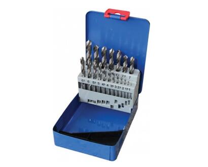 Metallipuuride 25-osaline komplekt HSS