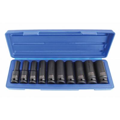 Löökpadrunite komplekt 1/2" 10- osaline ASTA