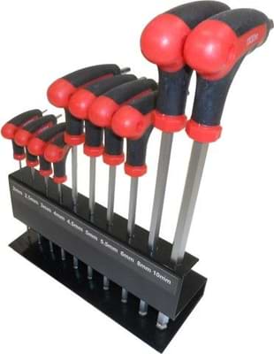 Kuuskantvõtmete komplekt alusel. StahlKaiser