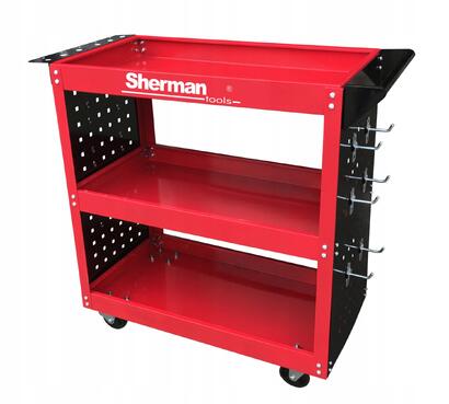 Tööriistakäru punane Sherman