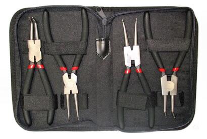 Splinditangide komplekt 4-osaline 125mm