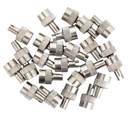 Rehvi ventiili kübarad 25 tk, metallist