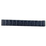 Kleebitavad tasakaaluraskused 60g (5g x 12tk), must