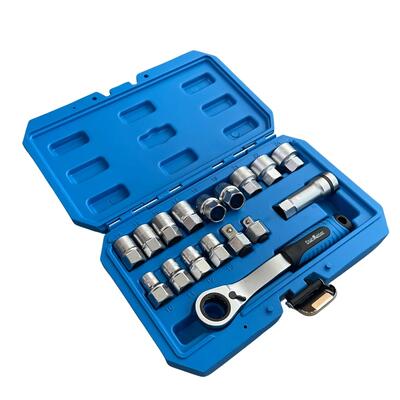 Läbiva avaga padrunvõtmete kmp. 17 osa StahlKaiser