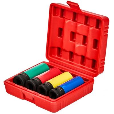 Veljepadrunite komplekt 1/2´´, 3-osa 17-19-21-22mm