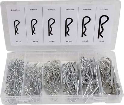 Jõusplintide valik 150 osa