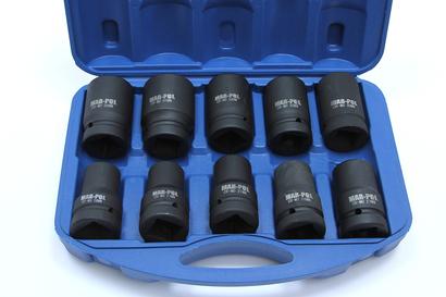 Löökpadrunite komplekt 1" 10-osa MarPol