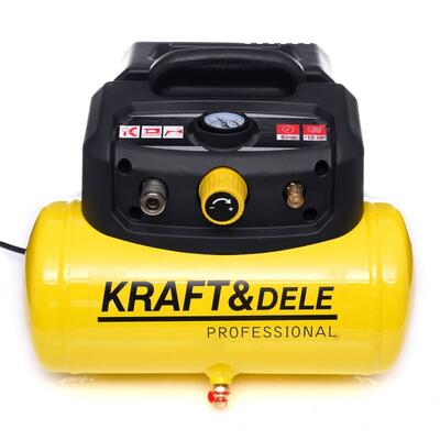 Õlivaba kompressor 6L 8bar Kraft&Dele