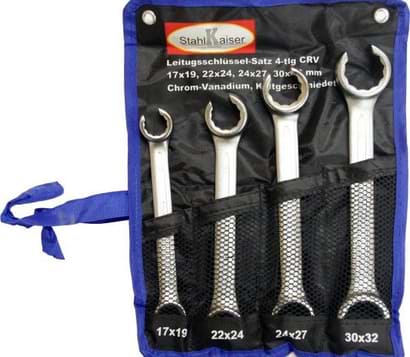 Avatud silmusvõtmete komplekt 4-osaline StahlKaiser