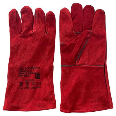 Nahast keevituskindad