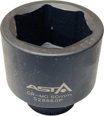 Löökpadrun 1" 60 mm ASTA
